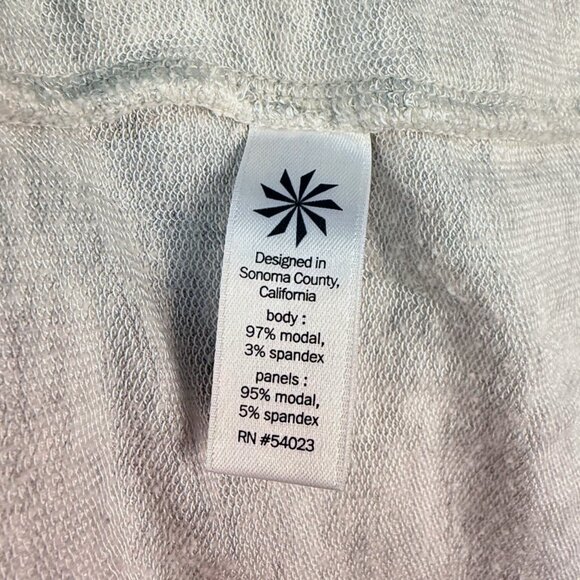 Athleta "Studio Wrap" Draped Front Sweater | Gray | SIZE S - Picture 6 of 6